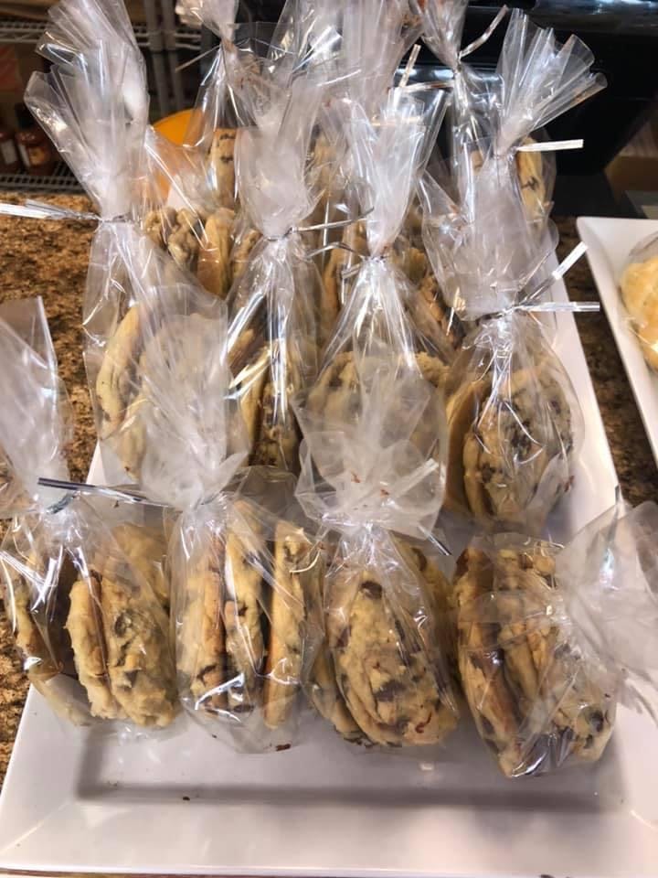 Order A bag of chocolate Chip Cookie - Dessert food online from Phillip's Roast Beef & Pizza store, Rowley on bringmethat.com