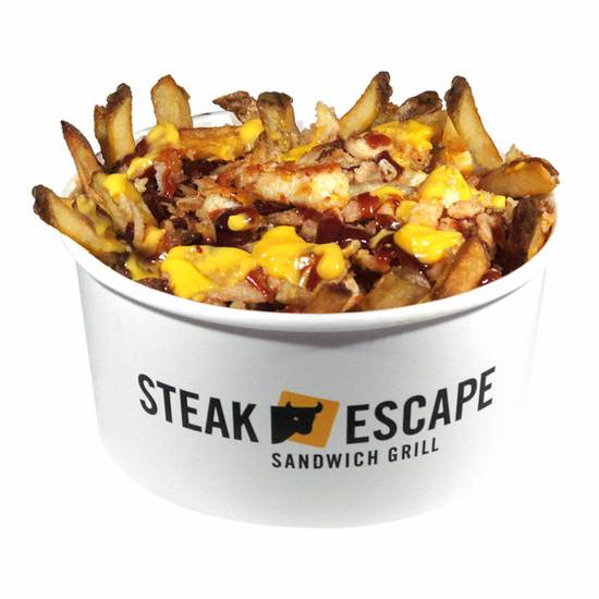 Order Barnyard BBQ Loaded Fry food online from Steak Escape store, Westerville on bringmethat.com