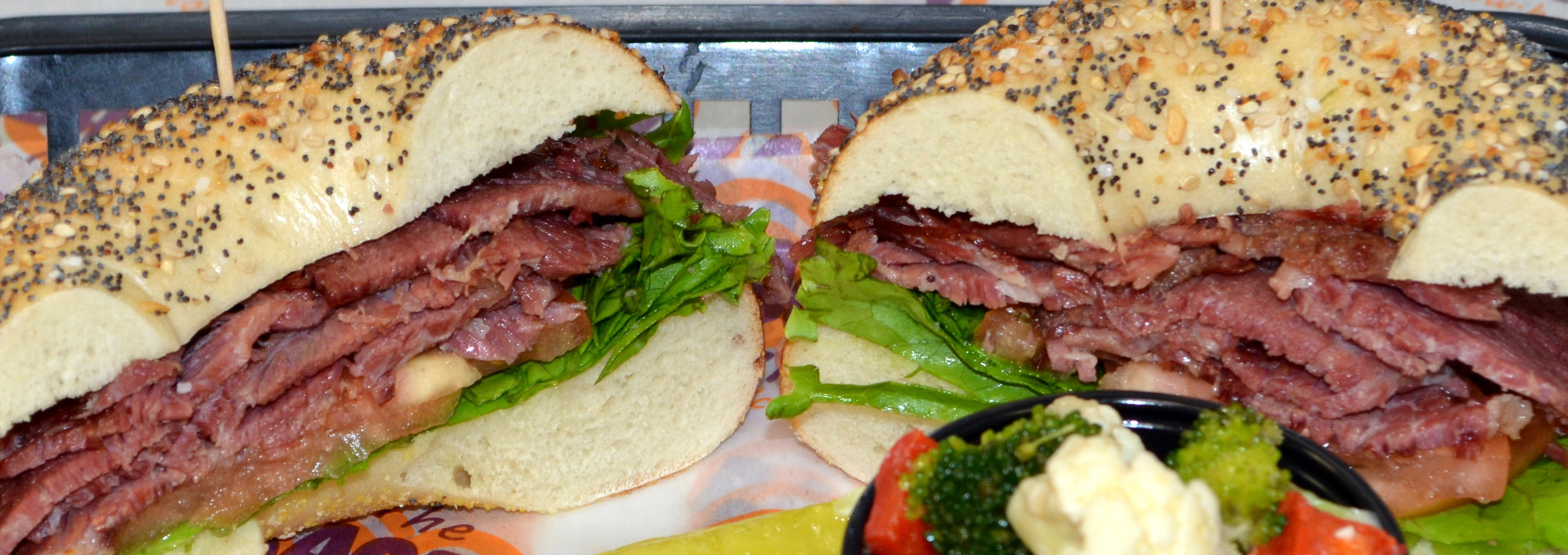 Order Hot Corned Beef Sandwich food online from Bagel Cafe store, Herndon on bringmethat.com