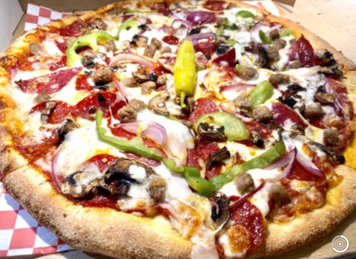 Order Supreme Pizza  food online from Brik Oven Pizzeria store, San Francisco on bringmethat.com