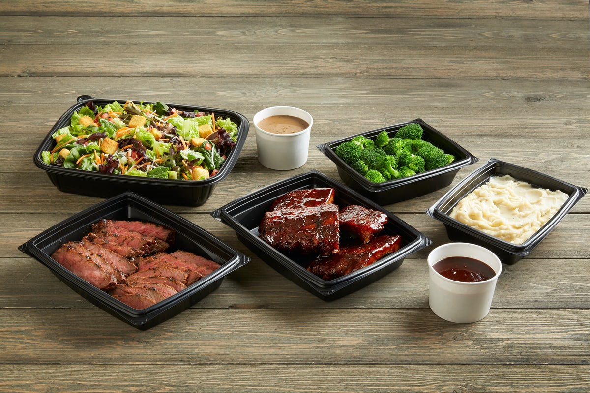 Order Tri-Tip & Ribs Bundle food online from Bj Restaurant & Brewhouse store, Bowie on bringmethat.com