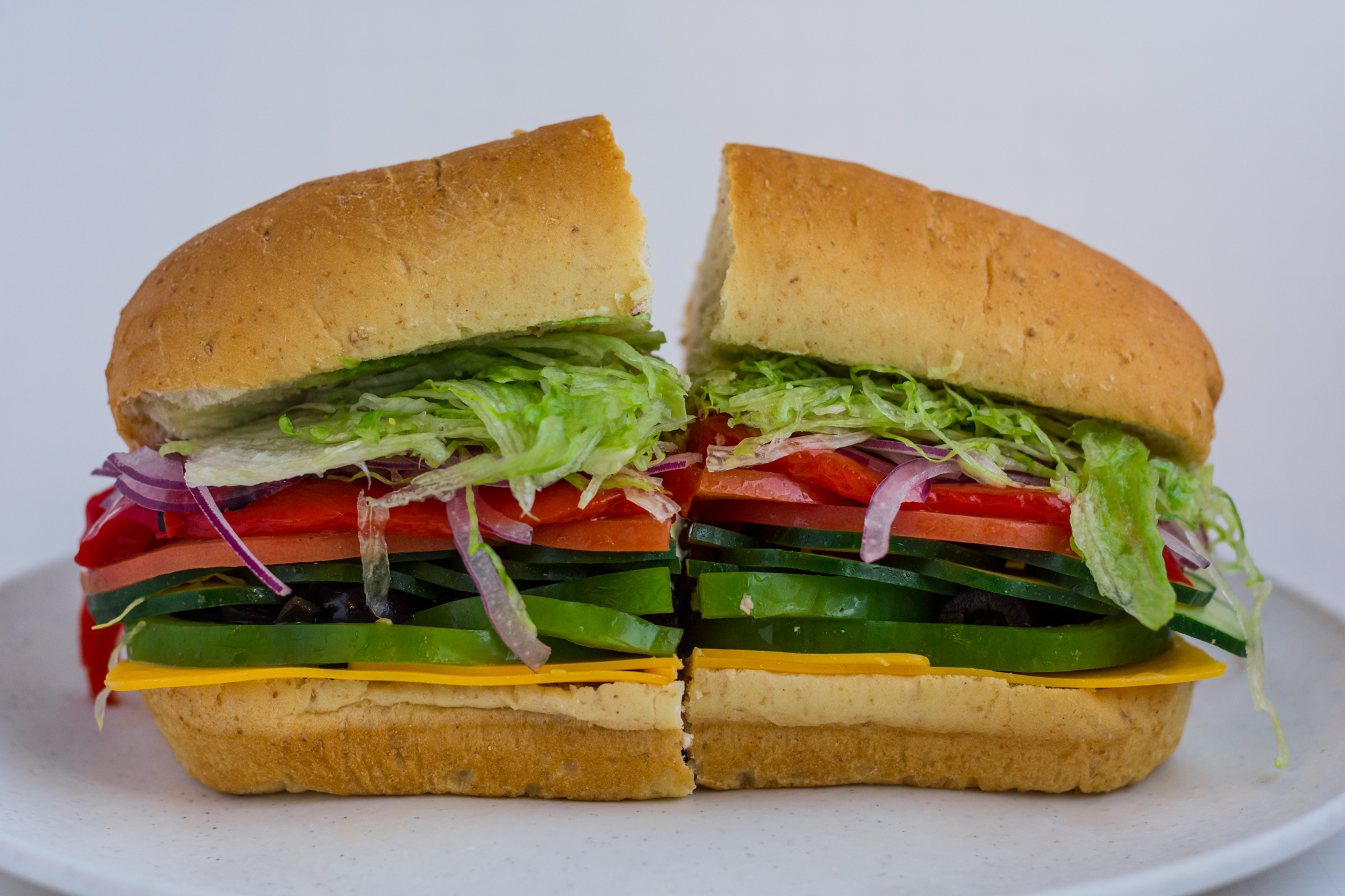 Order 13. Veggie Sub food online from Jersey Boyz Subs & Deli store, Overland Park on bringmethat.com