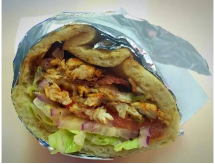 Order Bacon Chicken Ranch on Pita food online from Chex Grill & Wings store, Charlotte on bringmethat.com