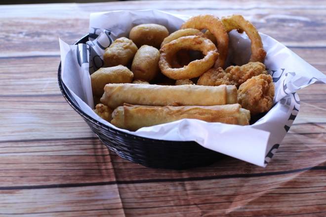 Order Appetizer Basket food online from Graystone Ale House store, De Pere on bringmethat.com