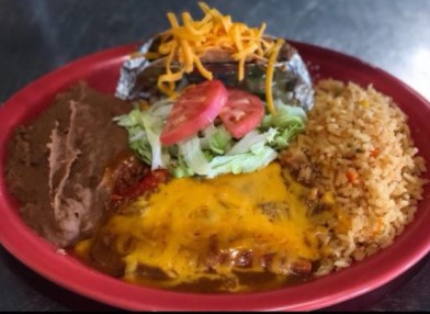 Order 13. Mexican Plate Lunch & Dinner food online from La Fiesta De Jalisco store, San Antonio on bringmethat.com