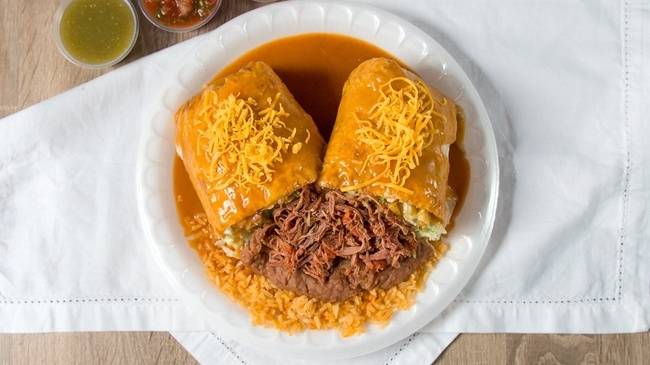 Order Special Burrito food online from Sombrero Mexican Food store, Corona on bringmethat.com