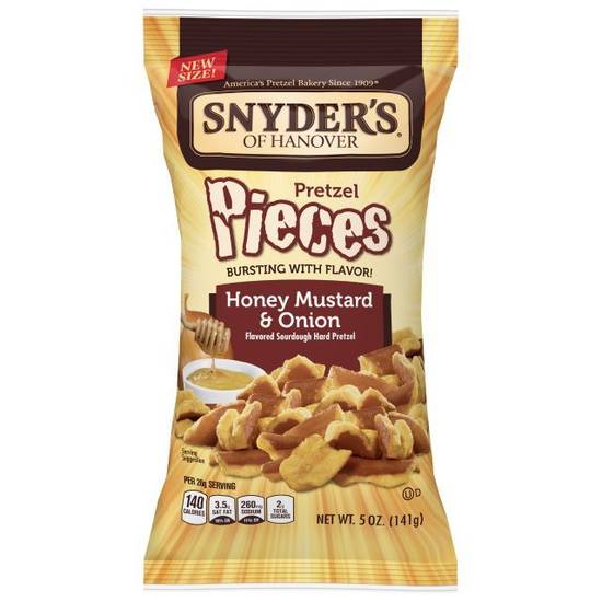Order Snyder’s Honey Mustard Pretzel Pieces 5oz food online from Wawa 211 store, Philadelphia on bringmethat.com