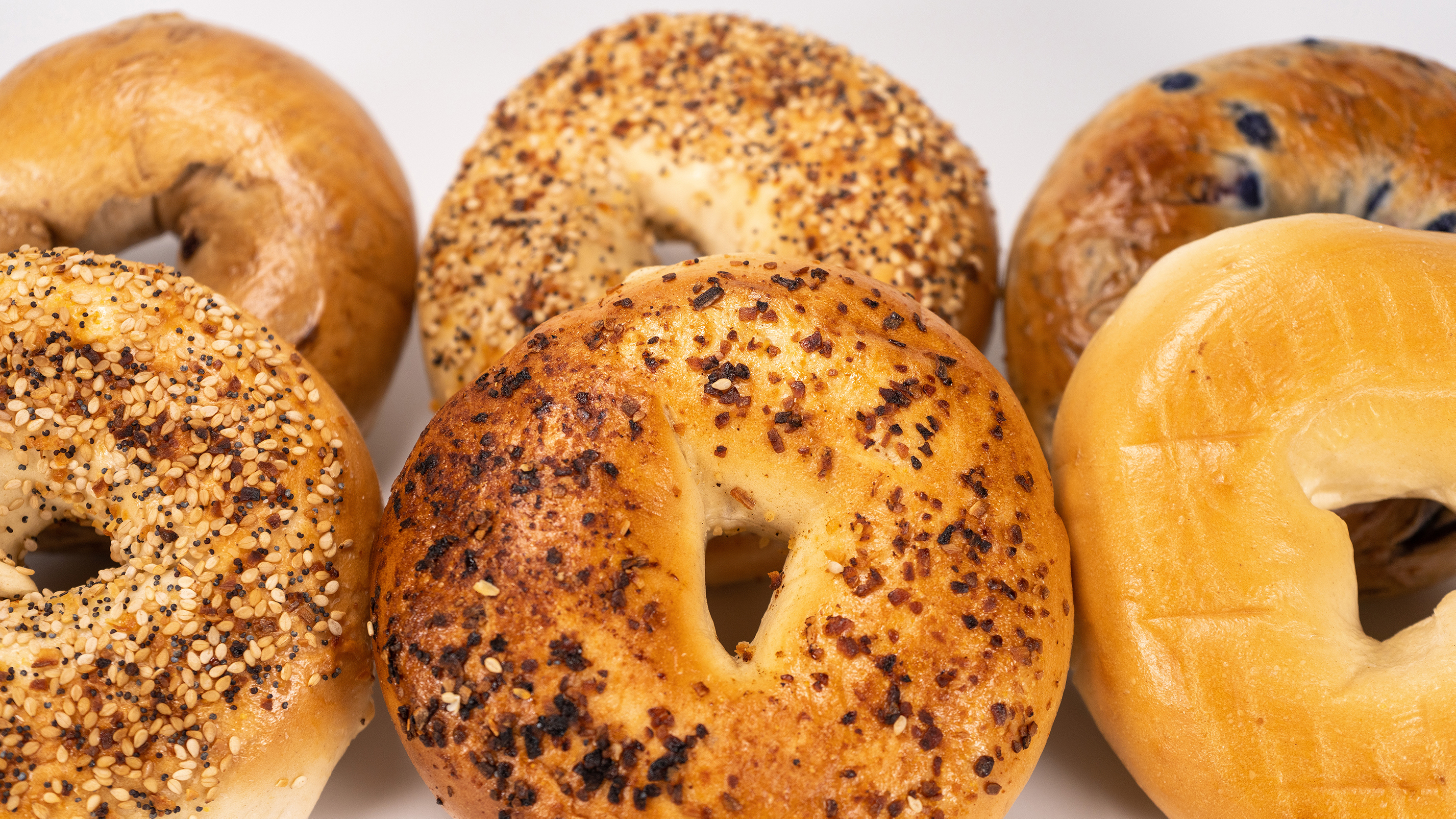 Order Assorted Bagels food online from Ma's Donuts and More store, Middletown on bringmethat.com