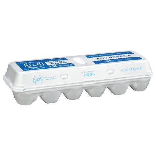 Order Nice! Eggs Large - 12.0 ea food online from Walgreens store, Crest Hill on bringmethat.com