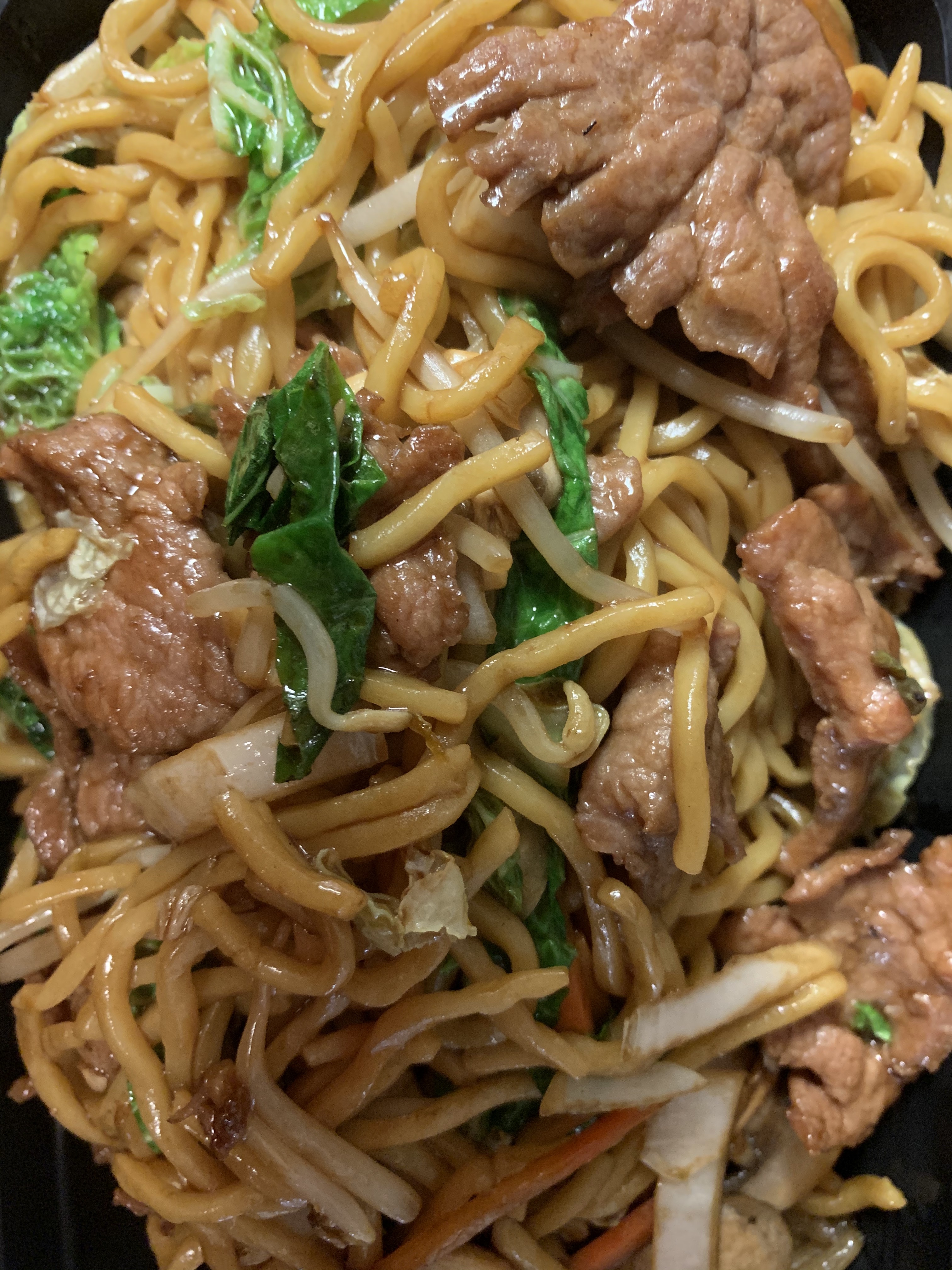 Order 54. Quart of Beef Lo Mein food online from Yong Wang Kitchen store, East Islip on bringmethat.com