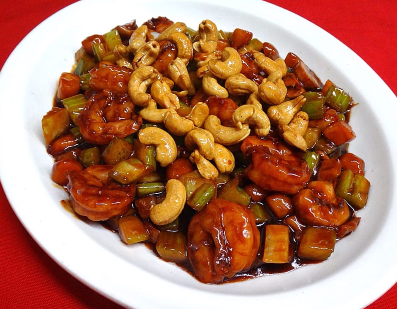 Order 38. Shrimp with Cashew Nuts food online from Buffet Dynasty store, Canton on bringmethat.com