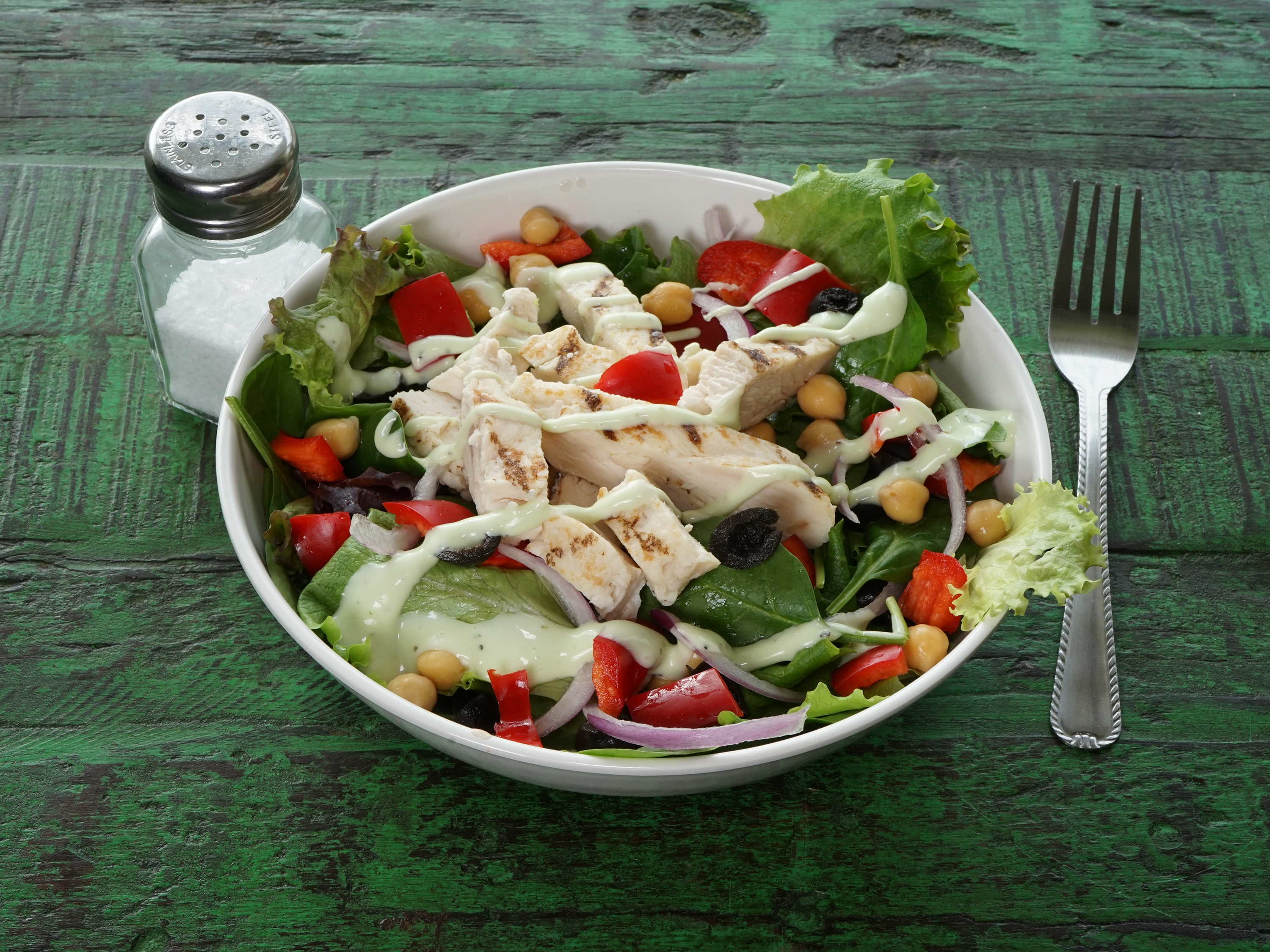 Order Chicken  Protein Salad food online from The Green Witch store, Highland on bringmethat.com