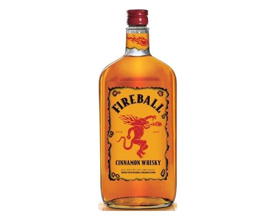 Order ⚡ Fireball Cinnamon Whiskey | 750mL *SPECIAL* ⚡ food online from Rancho Wine store, Thousand Oaks on bringmethat.com