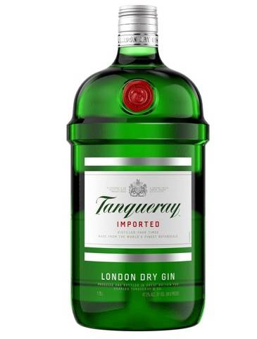 Order Tanqueray London Dry Gin - 1.75l Bottle food online from Windy City Liquor Market store, El Cajon on bringmethat.com