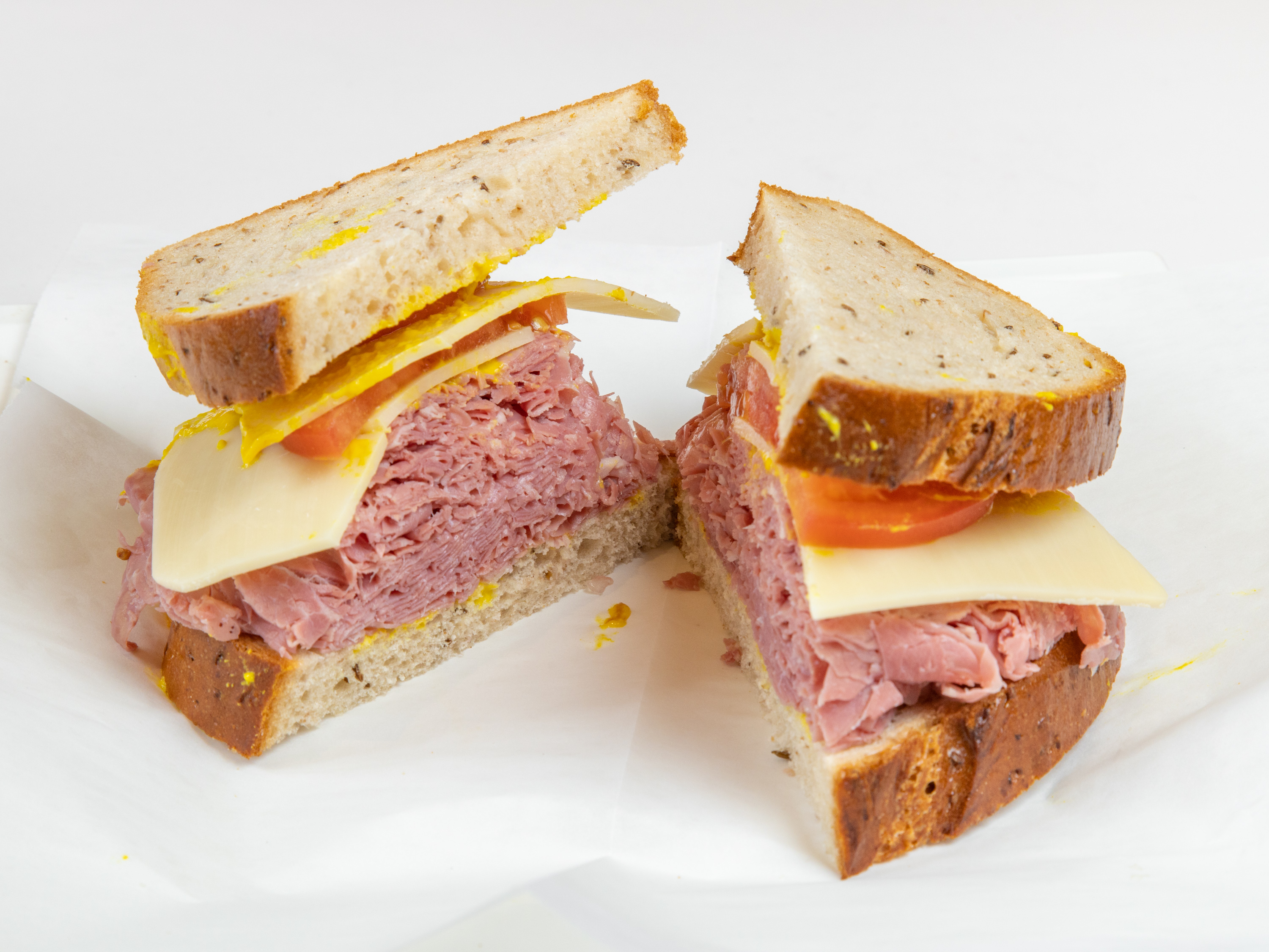 Order 14. Corned Beef Sub food online from Unbeatable Eatables store, Country Club Hills on bringmethat.com