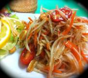 Order  1. Papaya Salad food online from Toledo Thai Restaurant store, Toledo on bringmethat.com