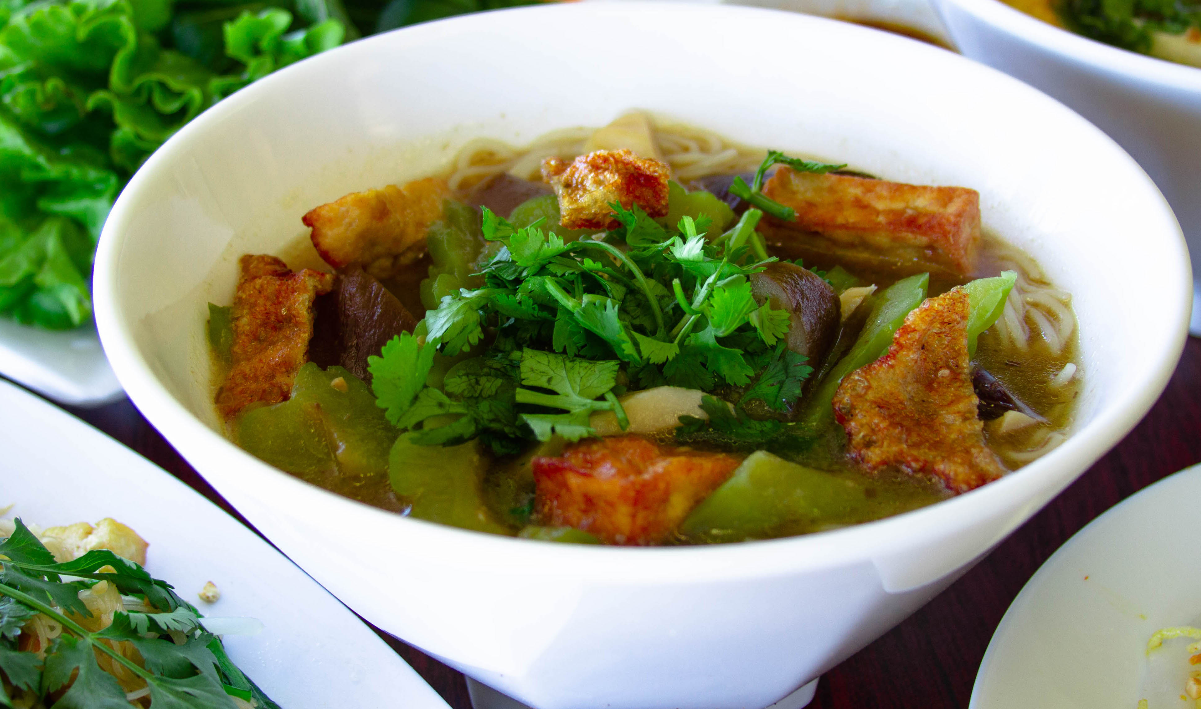 Order Fermented Tofu Soup food online from Thanh Tinh Chay store, San Diego on bringmethat.com