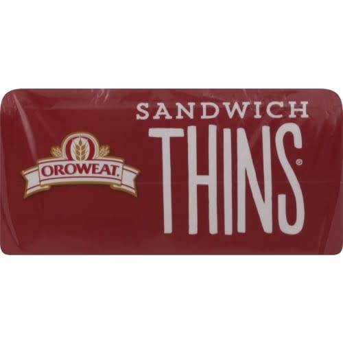 Order Oroweat · Sandwich Thins (6 ct) food online from United Supermarkets store, Plainview on bringmethat.com
