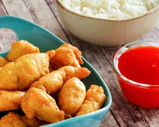 Order Sweet and Sour Chicken(大)甜酸鸡 food online from Asian Pot store, Louisville on bringmethat.com