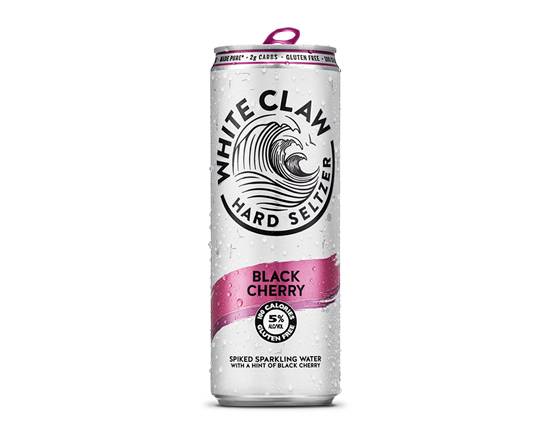 Order White Claw - Black Cherry, 12oz, 5% ABV food online from Hooters store, Lubbock on bringmethat.com