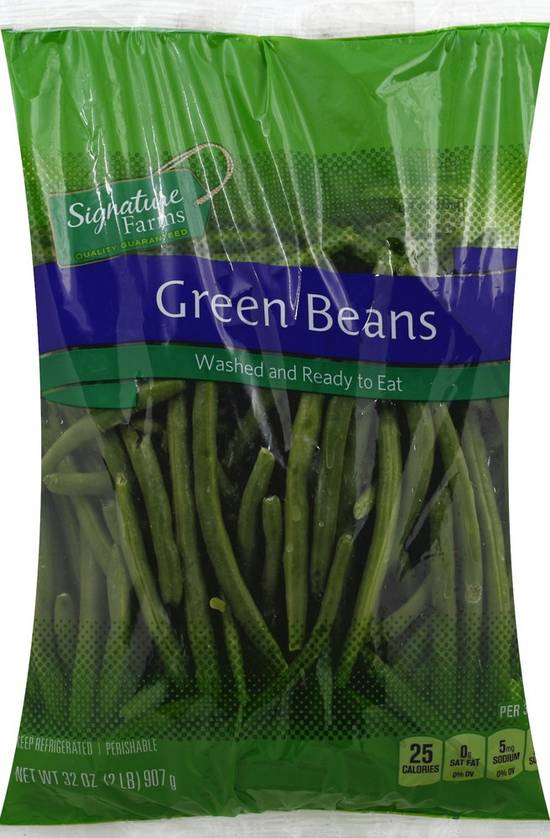 Order Signature Farms · Ready to Eat Green Beans (32 oz) food online from ACME Markets store, Norristown on bringmethat.com