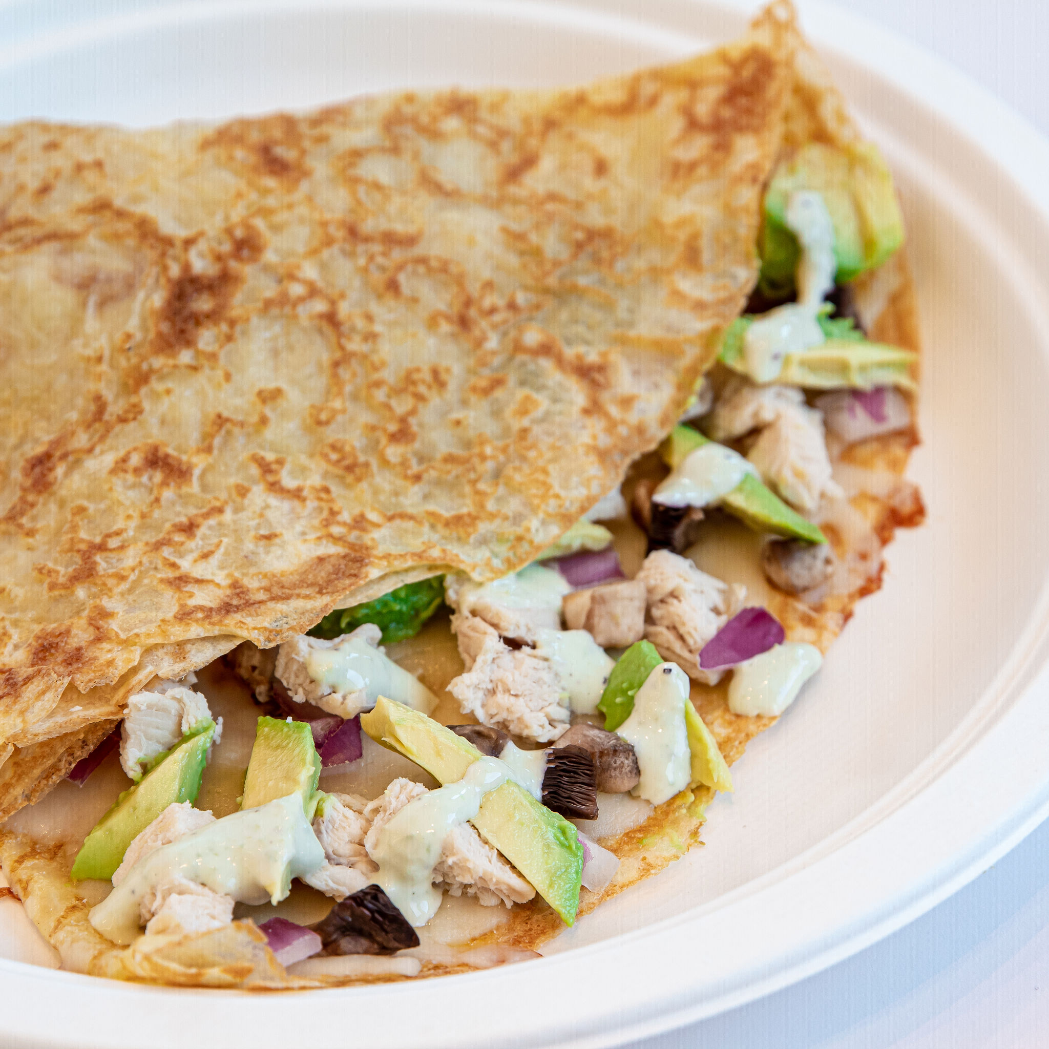 Order The Catalina Crepe food online from Hazelnuts Creperie store, Charlotte on bringmethat.com