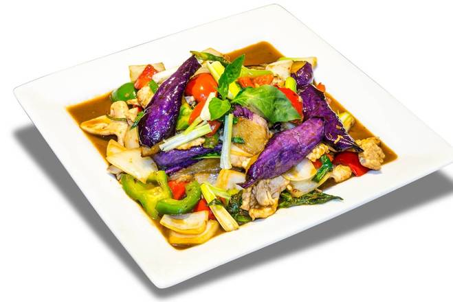 Order Basil Eggplant food online from Yum Thai store, Fort Wayne on bringmethat.com