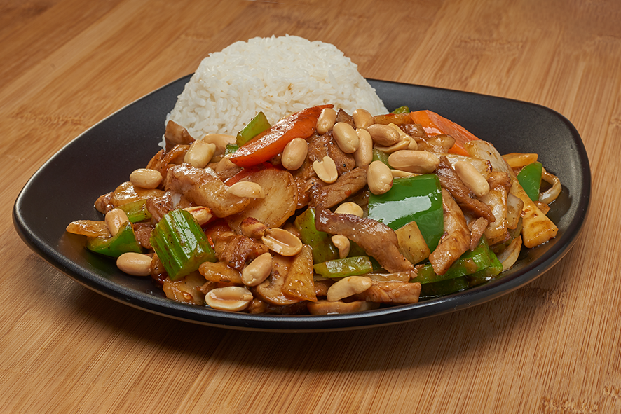 Order Kung Pao Pork Chef Special food online from The Rice House store, Florissant on bringmethat.com