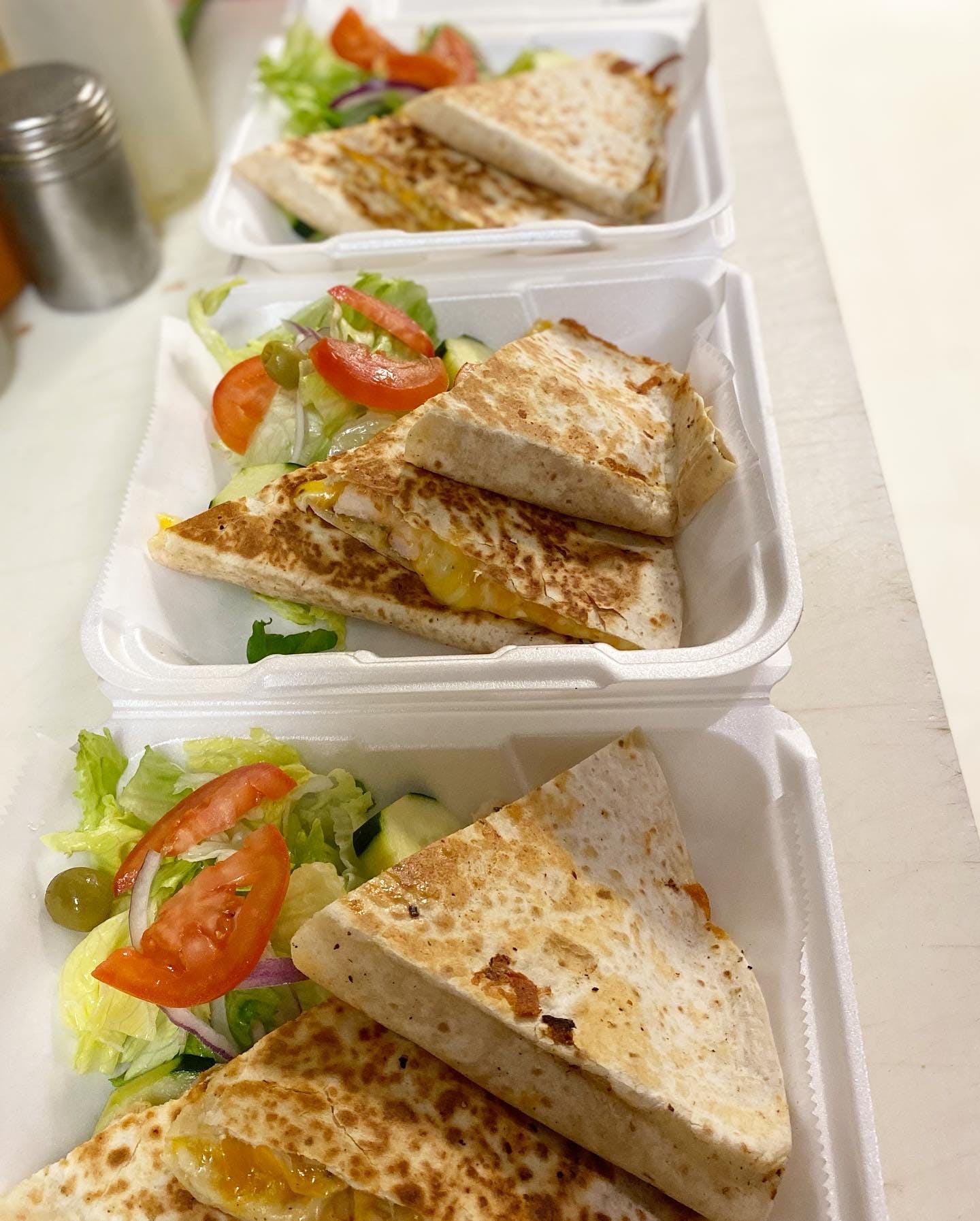 Order Buffalo Chicken Quesadilla - Quesadilla food online from Gino Pizza store, Lindenwold on bringmethat.com