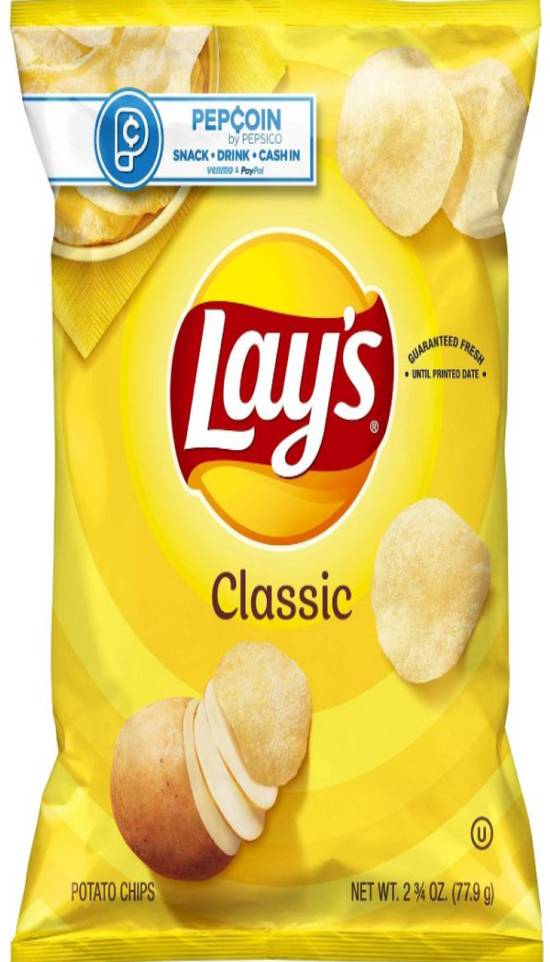 Order Lays Classic 2.65oz food online from Quickchek store, Monroe on bringmethat.com