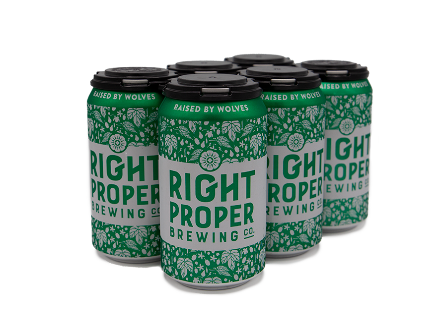 Order Raised by Wolves 6-pk food online from Right Proper Brewing Company store, Washington on bringmethat.com