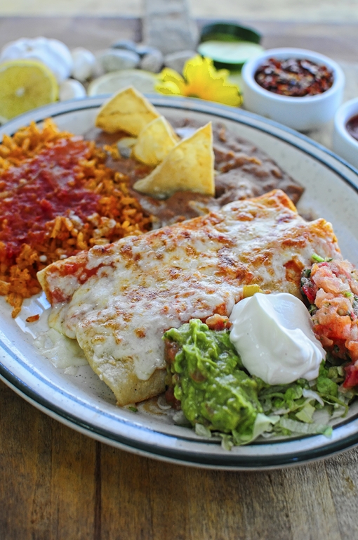 Order Enchiladas food online from Pizza World store, Los Angeles on bringmethat.com