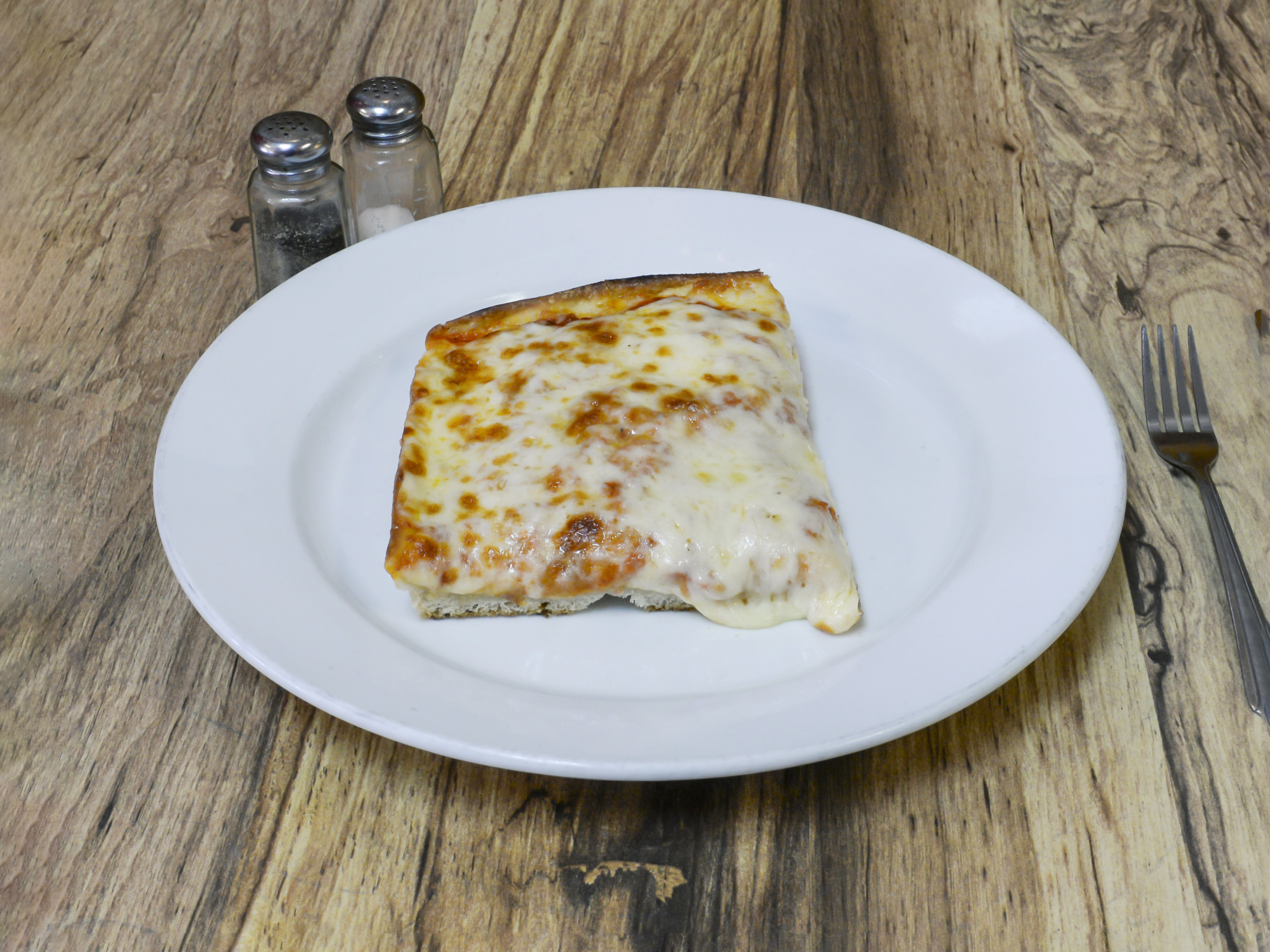 Order Cheese Pizza Slice food online from Crust store, Brick on bringmethat.com