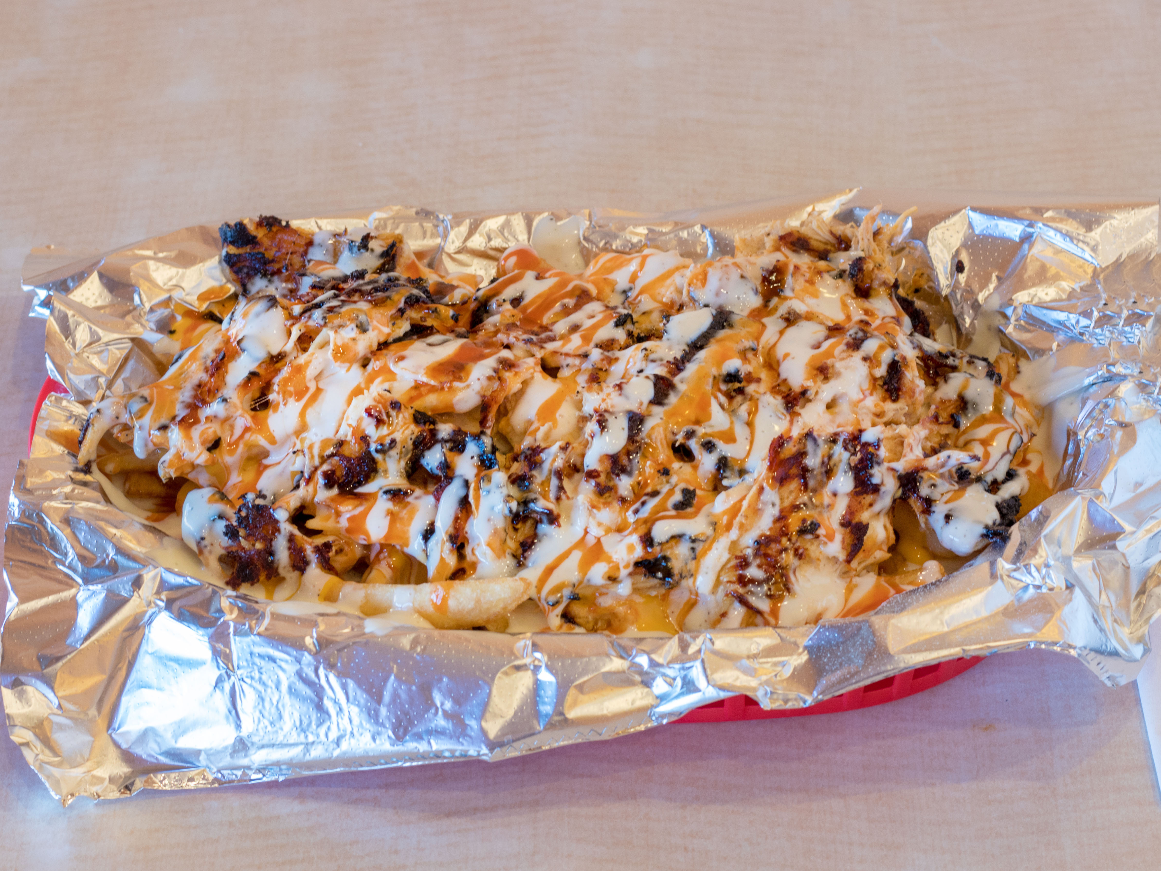 Order Loaded Fries food online from Yapi Mediterranean Subs And Sandwiches store, Saint Louis on bringmethat.com