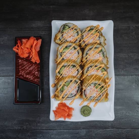 Order Cali (8 pcs), Deep Fried food online from Sushi Obsession store, Vallejo on bringmethat.com