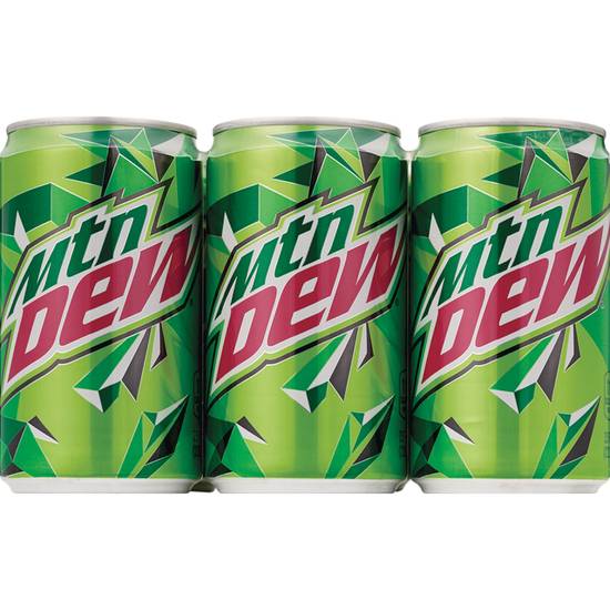 Order Mountain Dew Soda 6-Pack of 7.5oz Cans food online from CVS store, ORANGEBURG on bringmethat.com