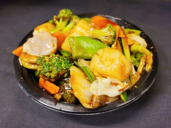Order 122. Scallop with Vegetable   food online from Jj Panda store, York on bringmethat.com