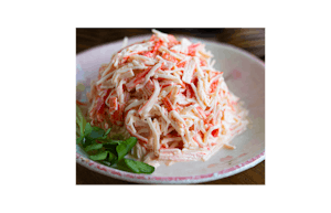 Order 6. Crab Meat Salad food online from Ninja Cafe store, High Point on bringmethat.com