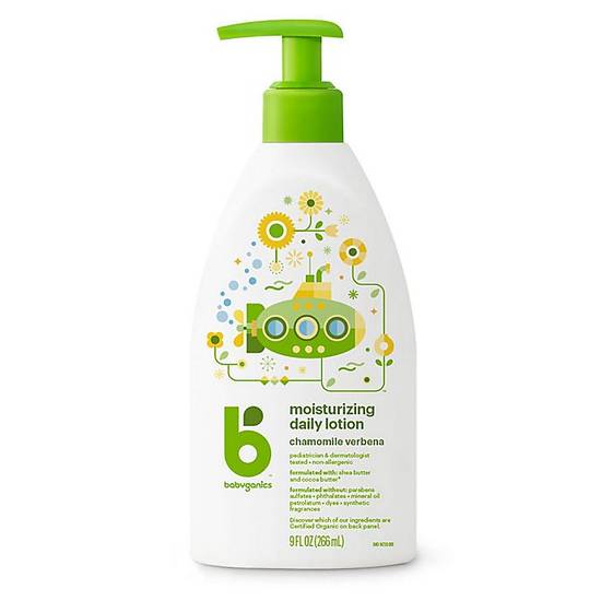 Order Babyganics® 17 oz. Moisturizing Daily Lotion in Chamomile Verbena food online from Buybuy Baby store, Franklin on bringmethat.com