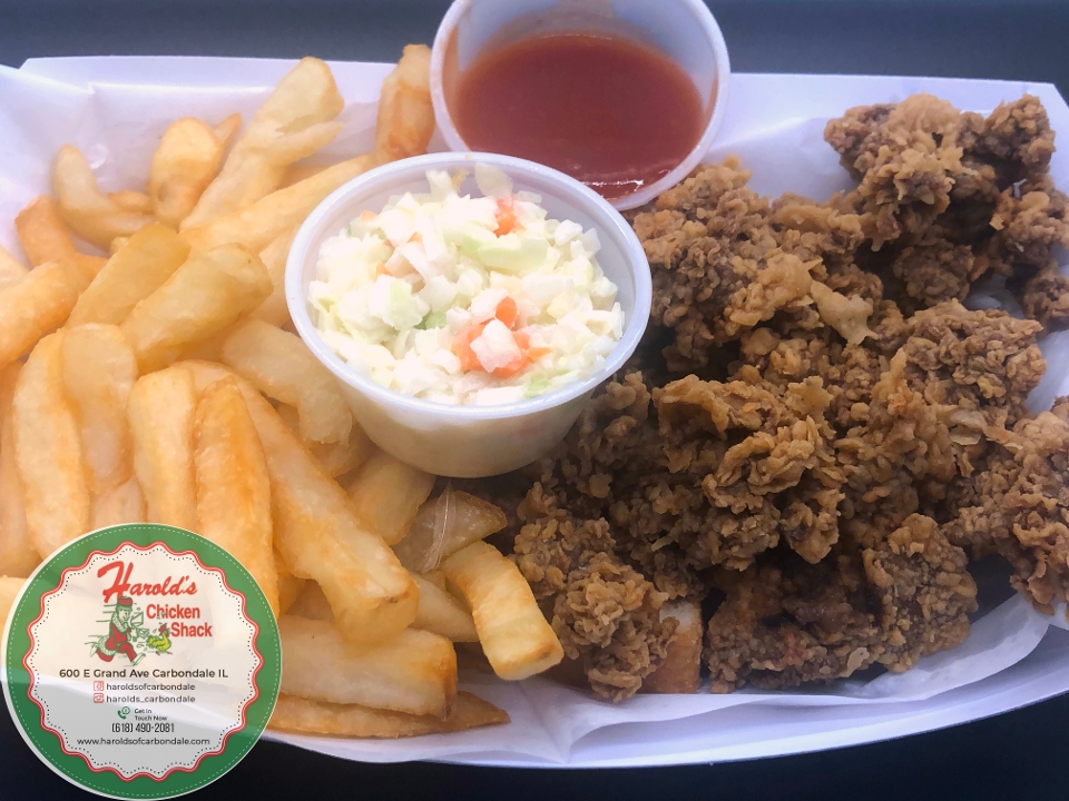 Order Small Liver food online from Harolds Chicken store, Carbondale on bringmethat.com