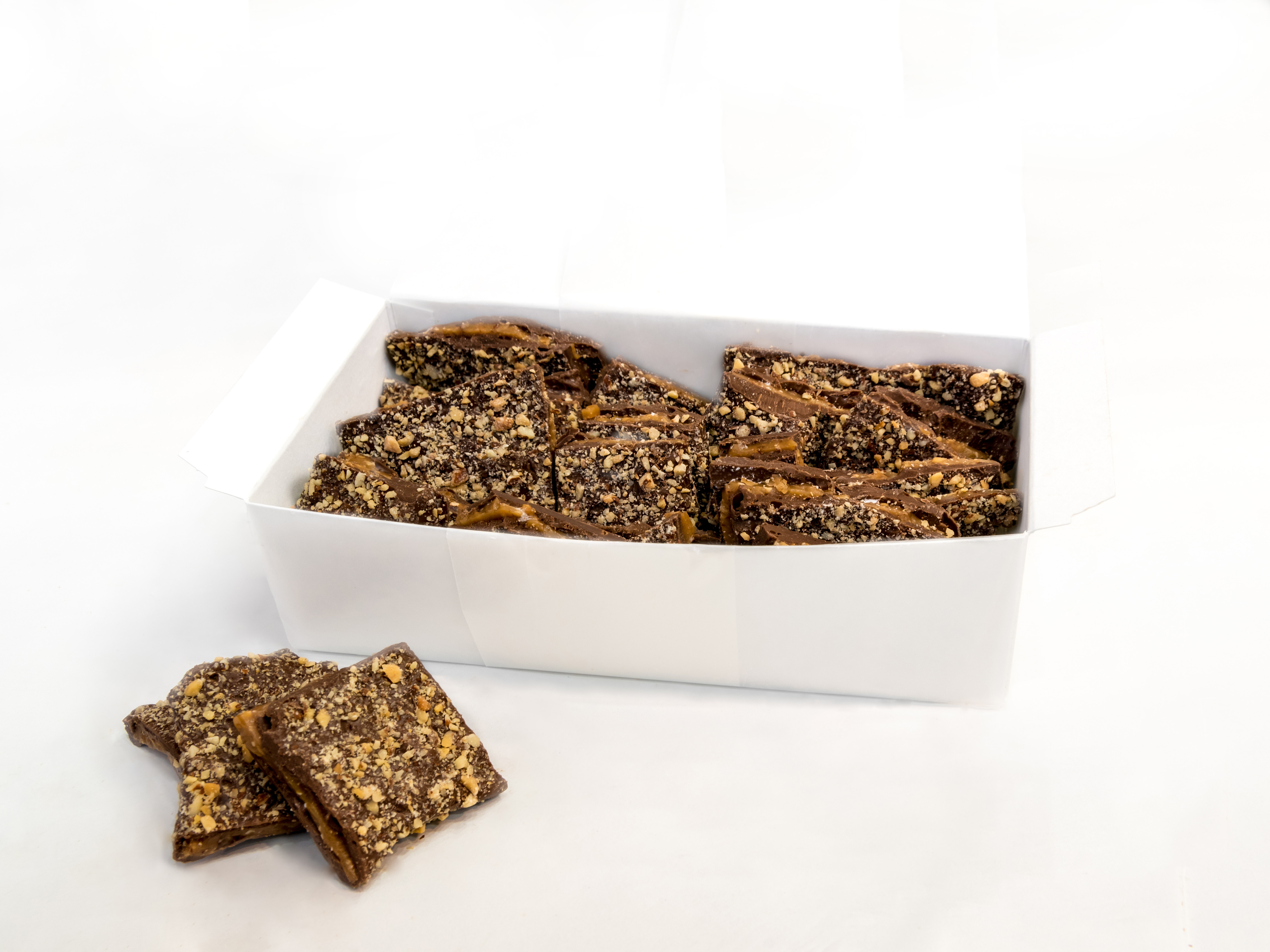 Order English Butter Toffee food online from The Fudge Pot store, Chicago on bringmethat.com