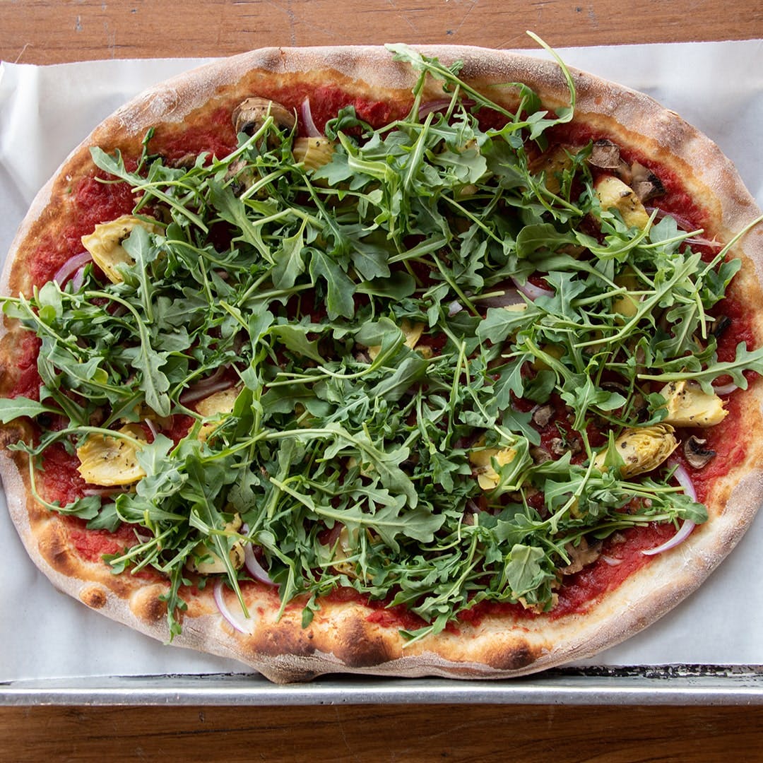 Order Vegan Pie - Small food online from Urbn Pizza store, San Diego on bringmethat.com
