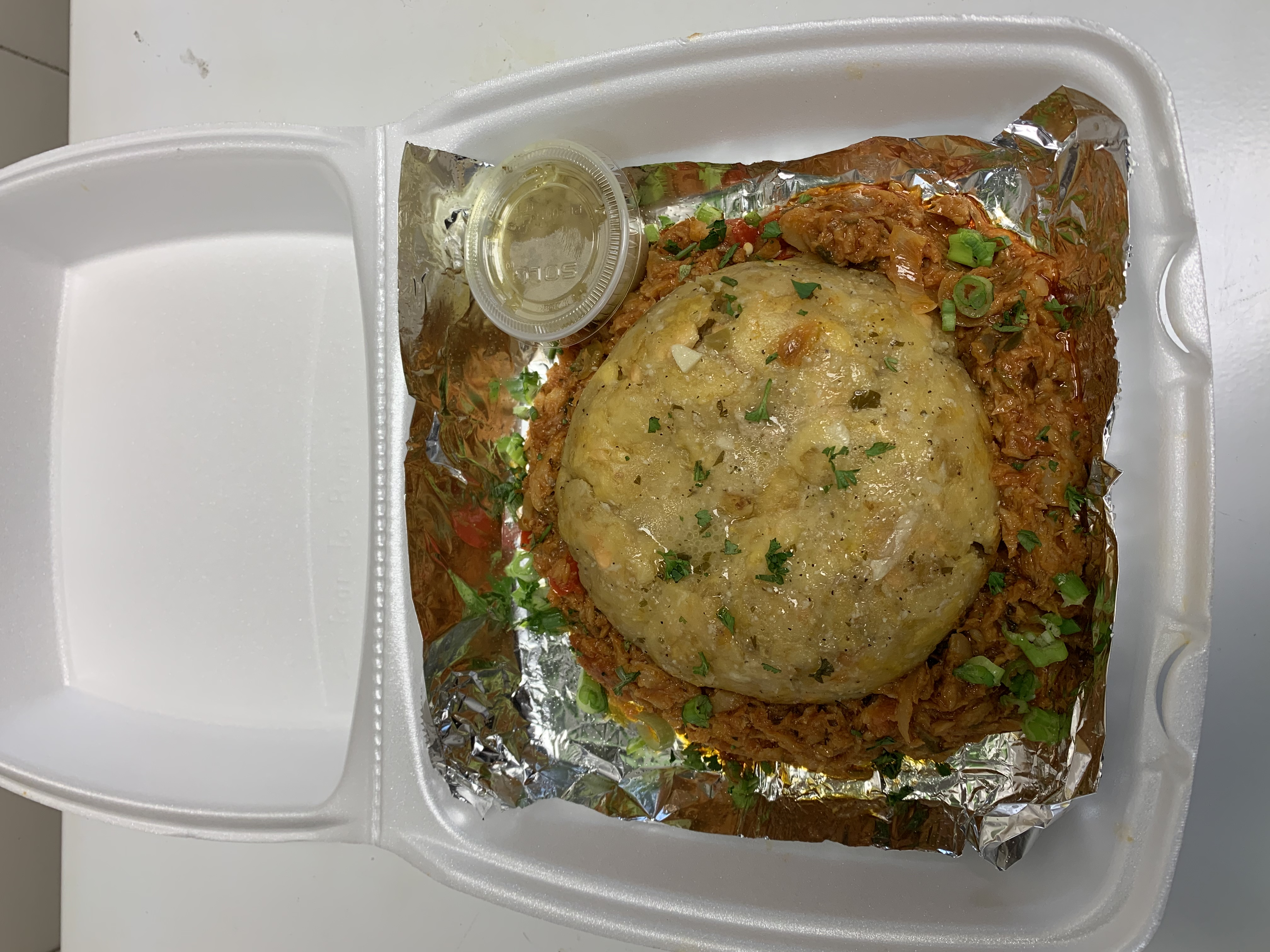 Order Bacalao Mofongo food online from Punta Cana store, Pikesville on bringmethat.com