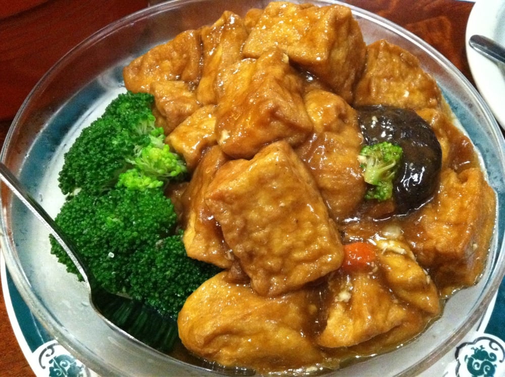 Order Braised Bean Curd with Vegetables/紅燒豆腐 food online from Sam Woo Bbq store, San Gabriel on bringmethat.com