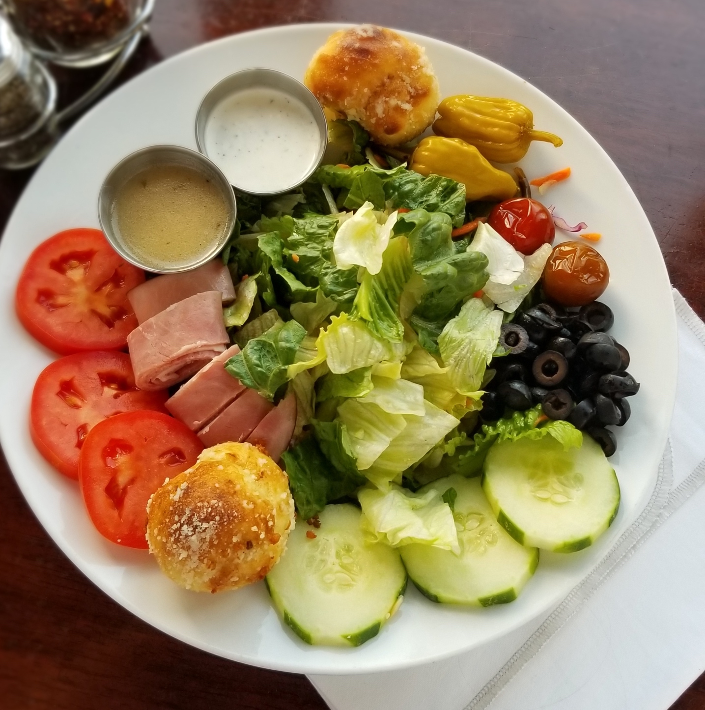 Order Antipasta Salad for 2 food online from NY Pizza Pub store, Denver on bringmethat.com