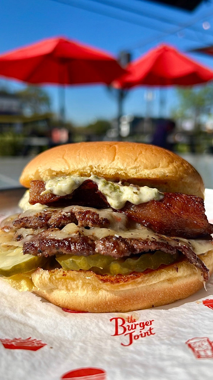 Order Jalapeño Ranch Smash Burger food online from The Burger Joint store, Houston on bringmethat.com
