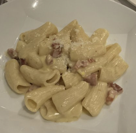 Order Rigatoni alla Carbonara food online from L'angeletto Restaurant store, New York on bringmethat.com