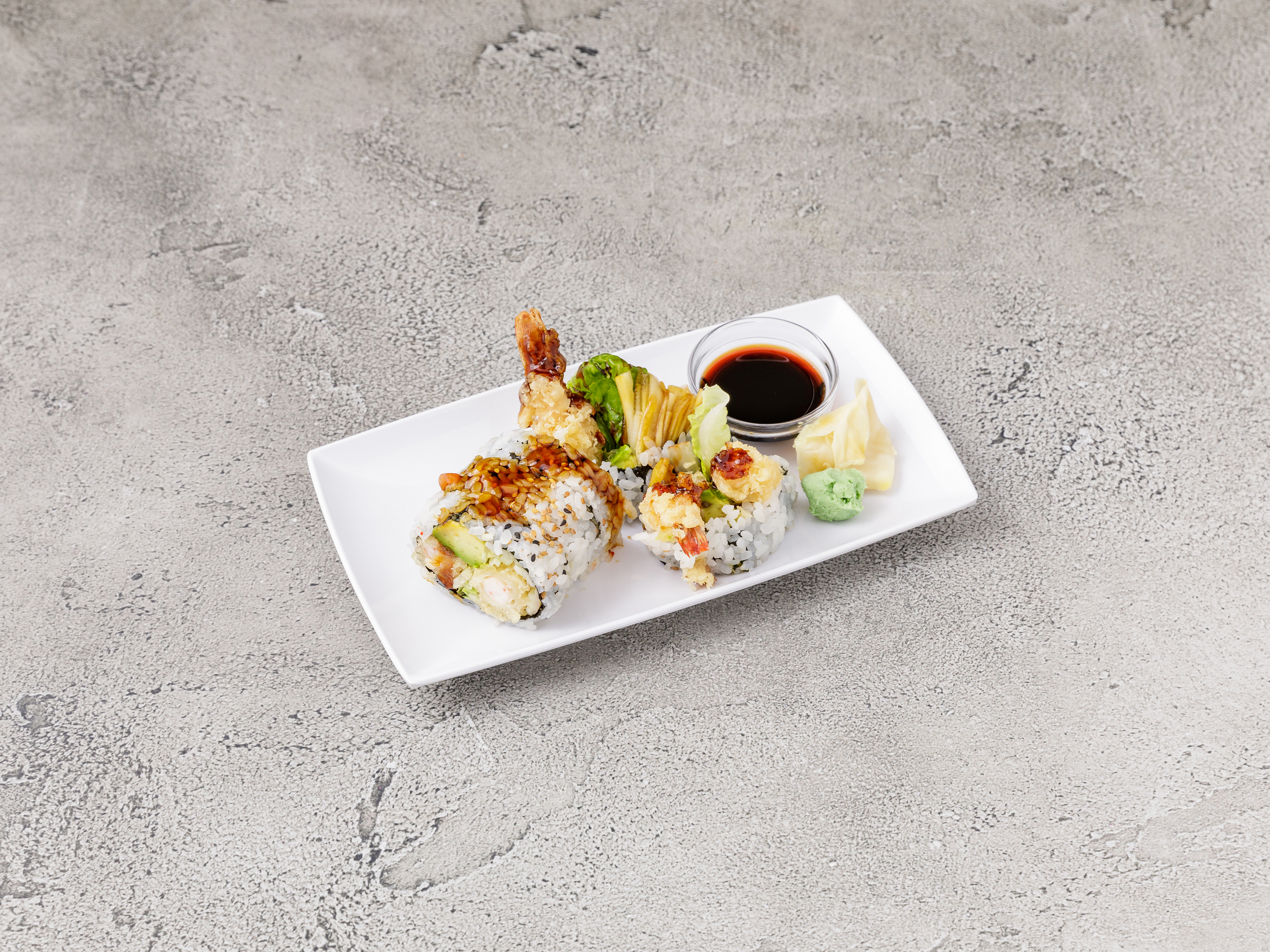 Order Shrimp Tempura Roll food online from Yamafuji Sushi store, Westport on bringmethat.com