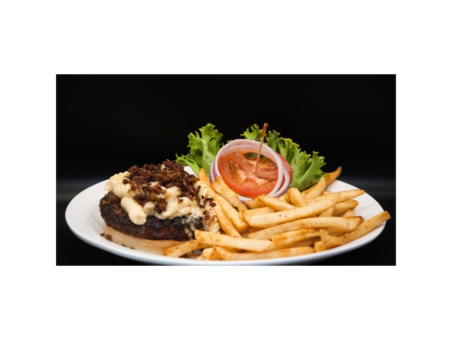 Order Bacon Bleu Burger food online from Anchor Bar store, Kennesaw on bringmethat.com