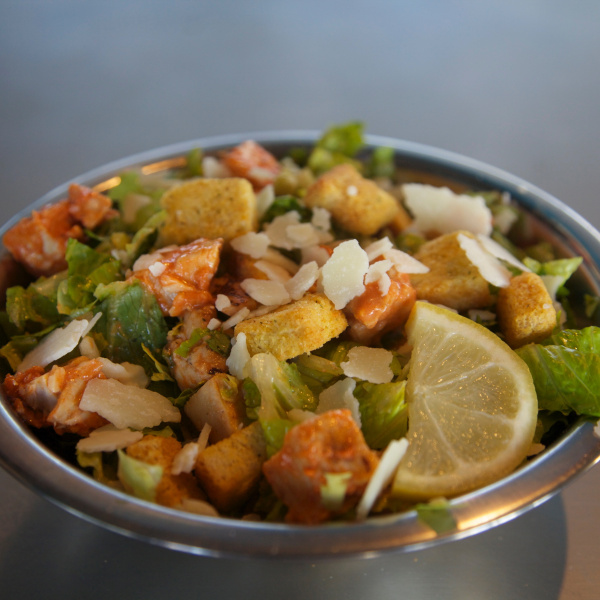 Order Buffalo Chicken Caesar Salad food online from Knockout Pizza store, Carlsbad on bringmethat.com